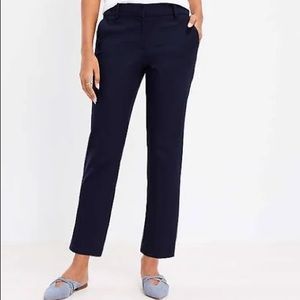 Loft Slim Tapered Pull On Pants Forever Navy